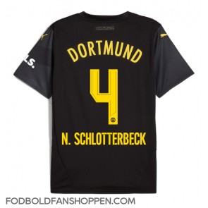 Borussia Dortmund Nico Schlotterbeck #4 Udebanetrøje 2024-25 Kortærmet